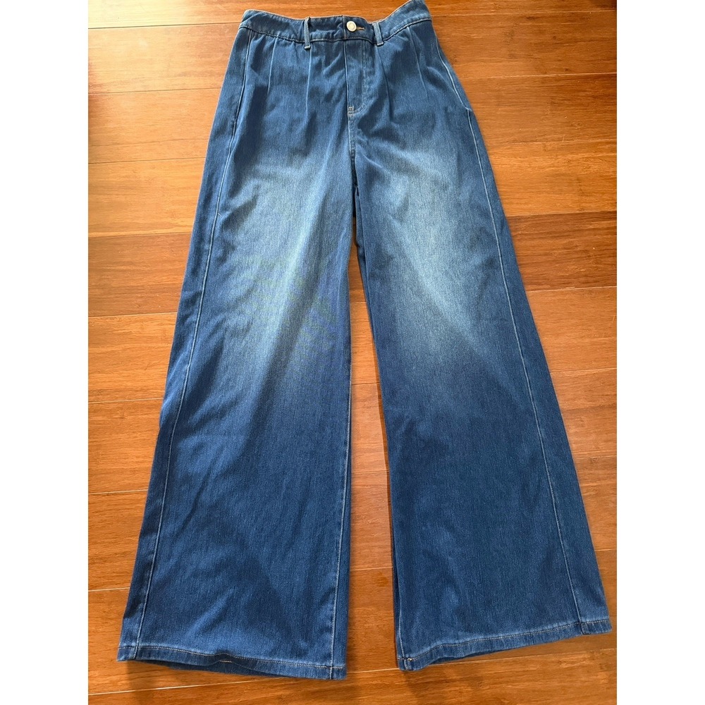 Halara Flex™ High Waisted Wide Leg Casual Jeans Athleisure Medium(fit Small)